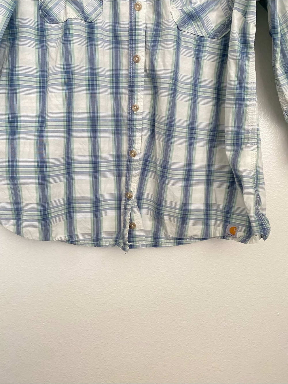 Carhartt Utility Button-Up Shirt with Roll-Tab Sleeves - Size XL - Picture 3 of 16